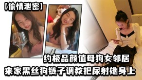 国产出轨泄露极品贱货女邻居黑丝调教视频